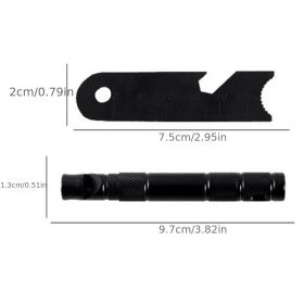 Lighting Stick Compass Survival Whistle;