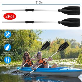 2Pcs Kayak Paddles Aluminum Alloy