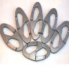 8 Shaped Snap Keychain Hook Clip