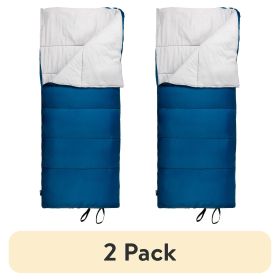 ()35-Degree Cool Weather Rectangular Sleeping Bag / 2 pack