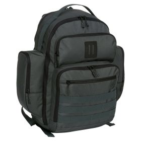 Dark Gray Backpack Diaper Bag