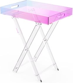 Folding Tray End Table