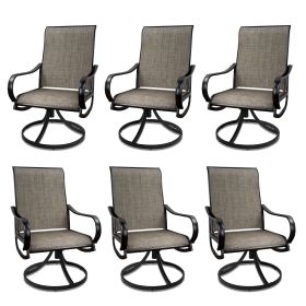 6PCS Outdoor Dining Chairs