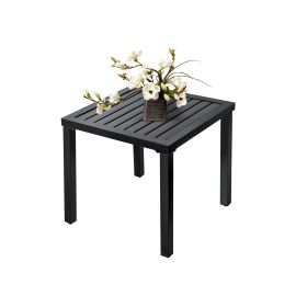 Small Square Metal Patio Side/end Table