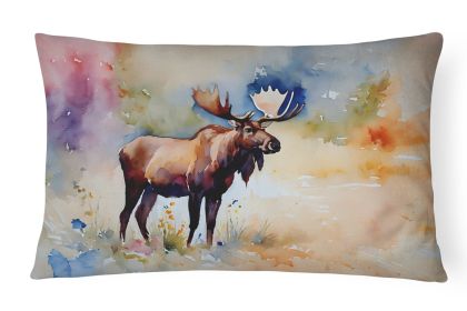 Wildlife Throw Pillow  Moose 2967