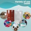 Pack of 100 Clear Drum Liners 38 x 56. Cylindrical Shaped Liners 38x56. Thickness 4 mil. 55 Gallon Low Density Polyethylene Bags for Open Head