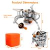 4000W Portable Camping Stove