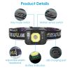 Rechargeable Motion Sensor Headlamp
