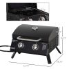 Outsunny 2 Burner Propane Grill
