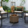 Outsunny Smokeless Fire Pit, 19"