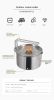 304 stainless steel boiling kettle