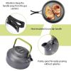 Camping Stove Aluminum Pot Pans Kit