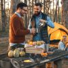 Camping Stove Aluminum Pot Pans Kit