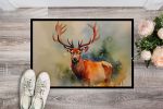 NEW Deer Stag Doormat Front Door Mat Indoor Outdoor Rugs for Entryway, Non Slip Washable Low Pile, 18H X 27W