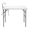 Folding Portable Table with Sink Faucet