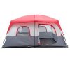 Polyester Cloth 14 People Camping Tent Red And White