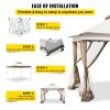 VEVOR Outdoor Canopy 12'x12'  Shade Tent