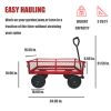 3 cu. ft.Heavy Duty Utility Wagon