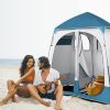 Portable Outdoor Pop UP Camping Shower Tent, Changing Room, Dressing Tent, 2 Rooms