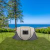 Camping Tent; 4 Person Pop Up; Easy Setup