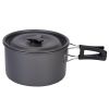 Camping Stove Aluminum Pot Pans Kit