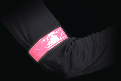 Reflective Arm Band (Color: Pink)
