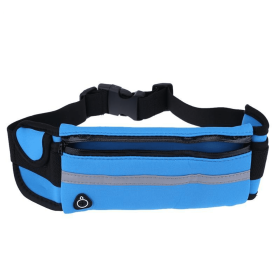 Velocity Water-Resistant Fanny Pack (Color: Blue)