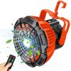Camping Fan Lights Outdoor USB Rechargeable