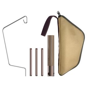 Portable Camping Hanging Rack (Ships From: China, Color: As Shown)