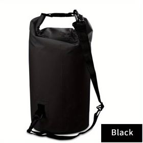 Outdoor Sport Dry Bag (Color: Black, size: 30L)