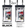 Oversized Mobile Phone Waterproof Bag Touch Screen For Diving Swimming