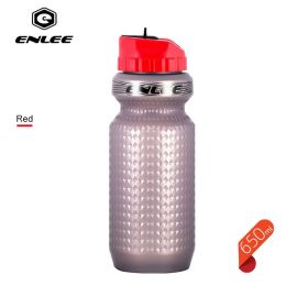 1Pc 650Ml Mountain Bicycle Cycling Water Drink Bottle (Color: Red)