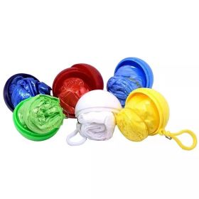 Disposable Emergency RainCoat (Items: Raincoat Ball Set, Color: Random Color)