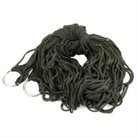 Nylon Hammock Sleeping Bed (Color: Black, size: PJL-499)