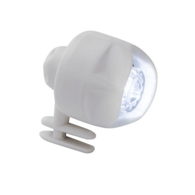 Headlights For Croc shoes (Color: White-1pc)