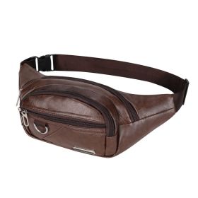 Travel Waist Bag (Color: Coffee)