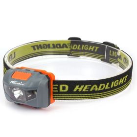 AAA Battery Headlamp (Items: White, Color: Gray)