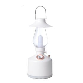 Wireless Air Humidifier Camping Table Lamp (Color: White)