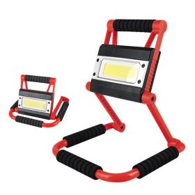 1Pack rechargeable LED Working Light High Lumen (Color: Red)