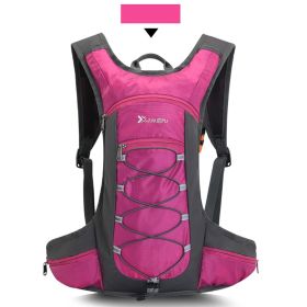 Hiking Cross Country Backpack Running Sports Water Bag (Color: Pink)
