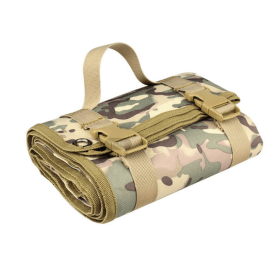 Camouflage Tactical Folding Mat; Waterproof Camping Mat (Color: Camouflage)