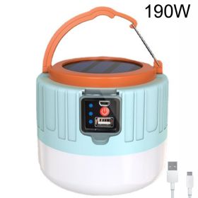 Rechargeable Outdoor Tent Lamp (Wattage: Upgrade 190W B, Ships From: China)