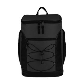 Backpack Cooler Thermo Bag (Color: Black, Type: Picnic Backpack)