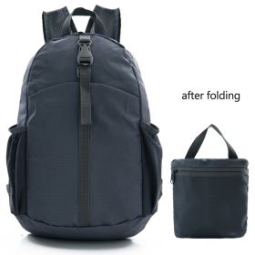 Folding Ultralight Portable Backpack (Color: Grey2)