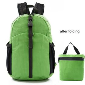Folding Ultralight Portable Backpack (Color: Green2)