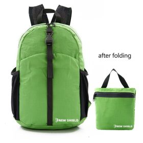 Folding Ultralight Portable Backpack (Color: Green1)