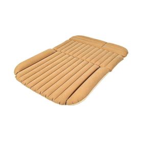 Traveling Camping Air Mattress Sleeping Pad (Type: Sleeping Pad, Color: Yellow)
