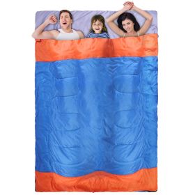 3 People Sleeping Bag for Adult Kids (Color: 3-Person)