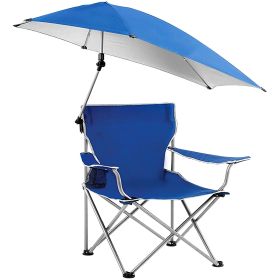 Foldable Camping Chair (Color: Blue)