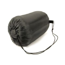 Camping Sleeping Bags (Color: Black & Orange, Type: Sleeping Pad)